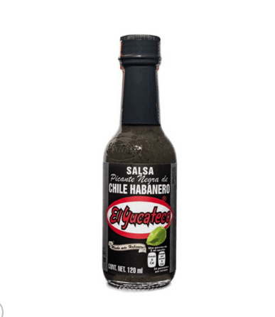 EL YUCATECO CHILE HABANERO PICAN NEGR120M