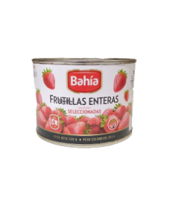 BAHIA Frutillas enteras 850grs