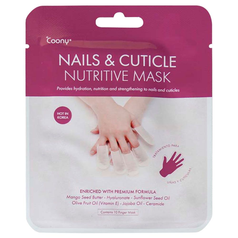 COONY NAILS & CUTICLE MASK 10UN