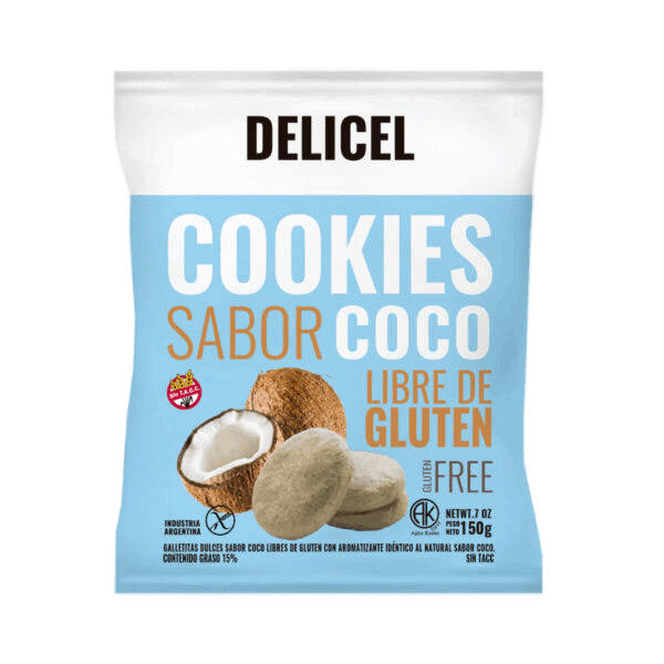 DELICEL GALLETA COCO 150G