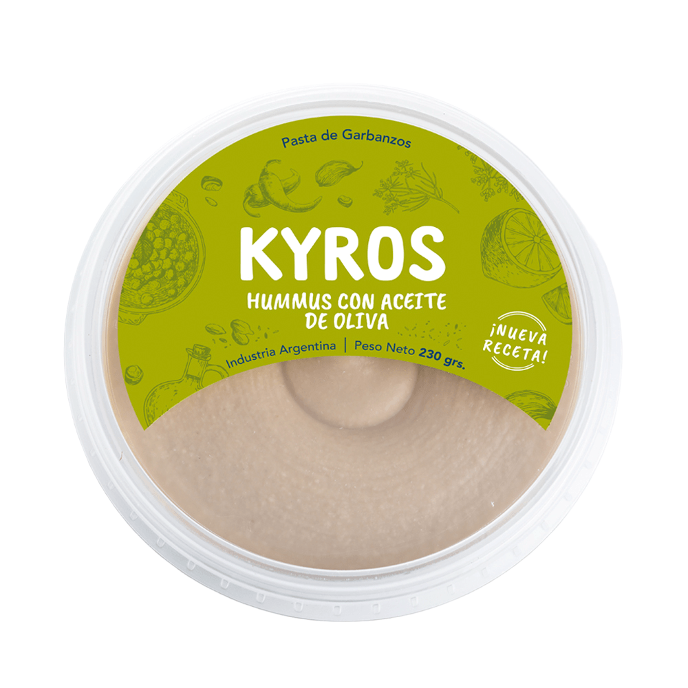 KYROS KYROS HUMMUS CON OLIVA 230