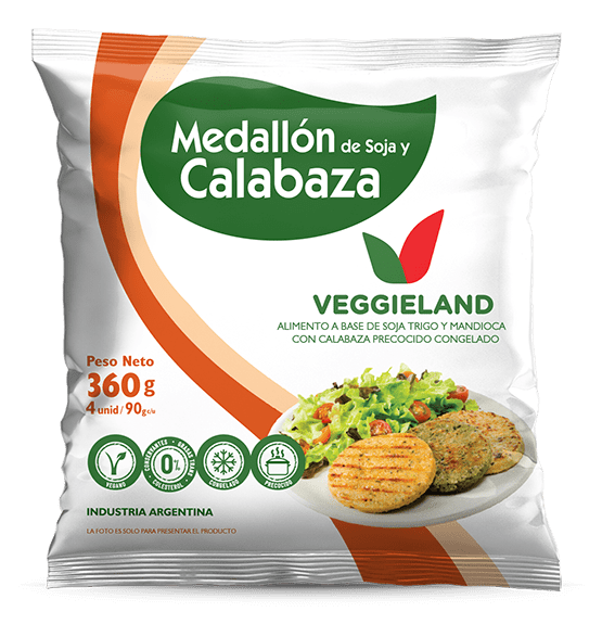 VEGGIELAND MED CALABAZA 360G
