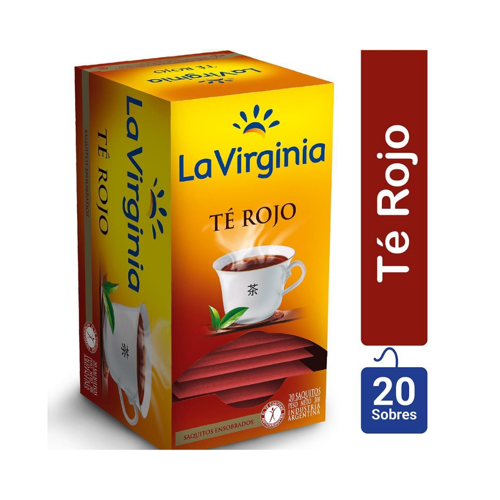 LA VIRGINIA TE ROJO 20S