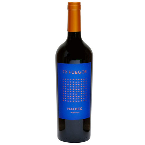 99 FUEGOS Vino malbec 750ml