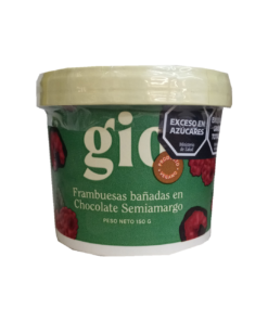 GIO Frambuesas chocolate semiamargo 150G