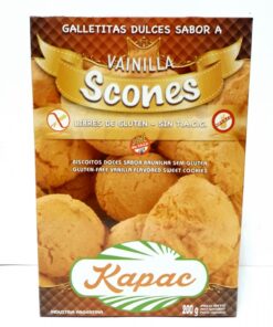 KAPAC KAPAC SCONES VAINILLA 200G