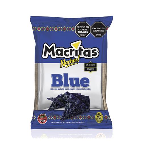MACRITAS NACHOS BLUE 90G