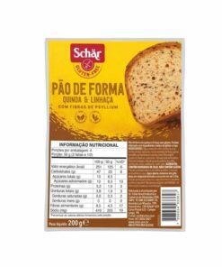 SCHAR Pao de forma Quinoa y linaza 200grs