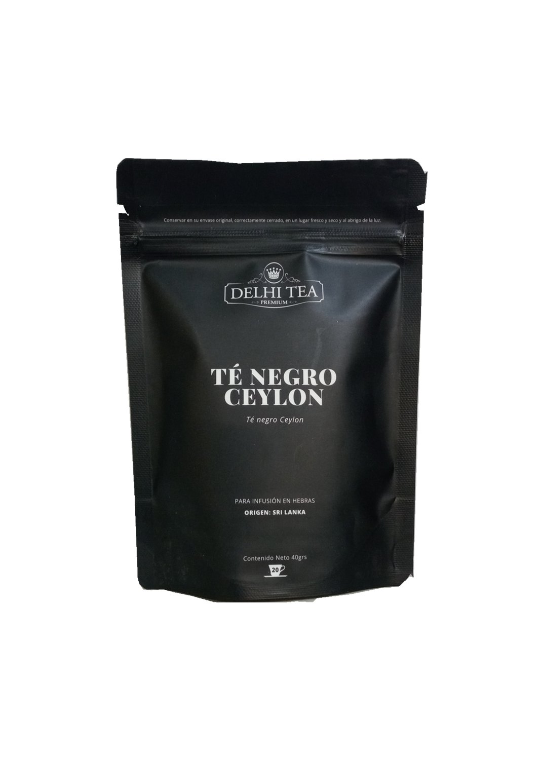 DELHI TEA DELHI TEA DOYPACK TE NEGR CEYL