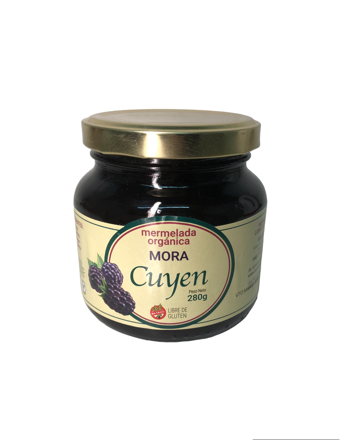 CUYEN CUYEN MORA ORG 280G