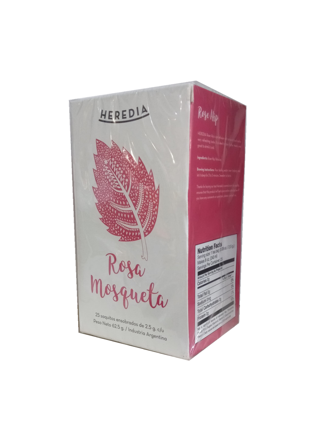HEREDIA ROSA MOSQUETA 25S