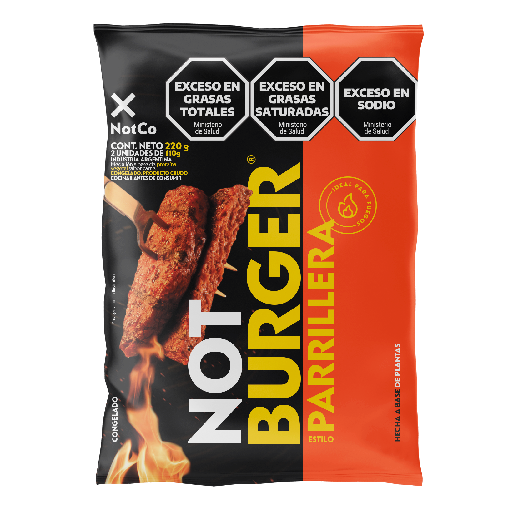 NOTCO NOTCO NOT BURGER PARRILLER