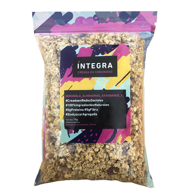 INTEGRA INTEGRA GRANOLA ALMEND/ARAND