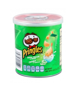 PRINGLES PRINGLES CREMA Y CEBOLLA 40G