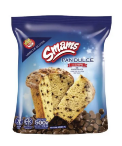 SMAMS PAN DULCE CHIPS CHOCO 500G