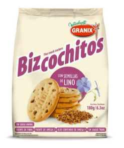 GRANIX Bizcochitos con lino 180grs