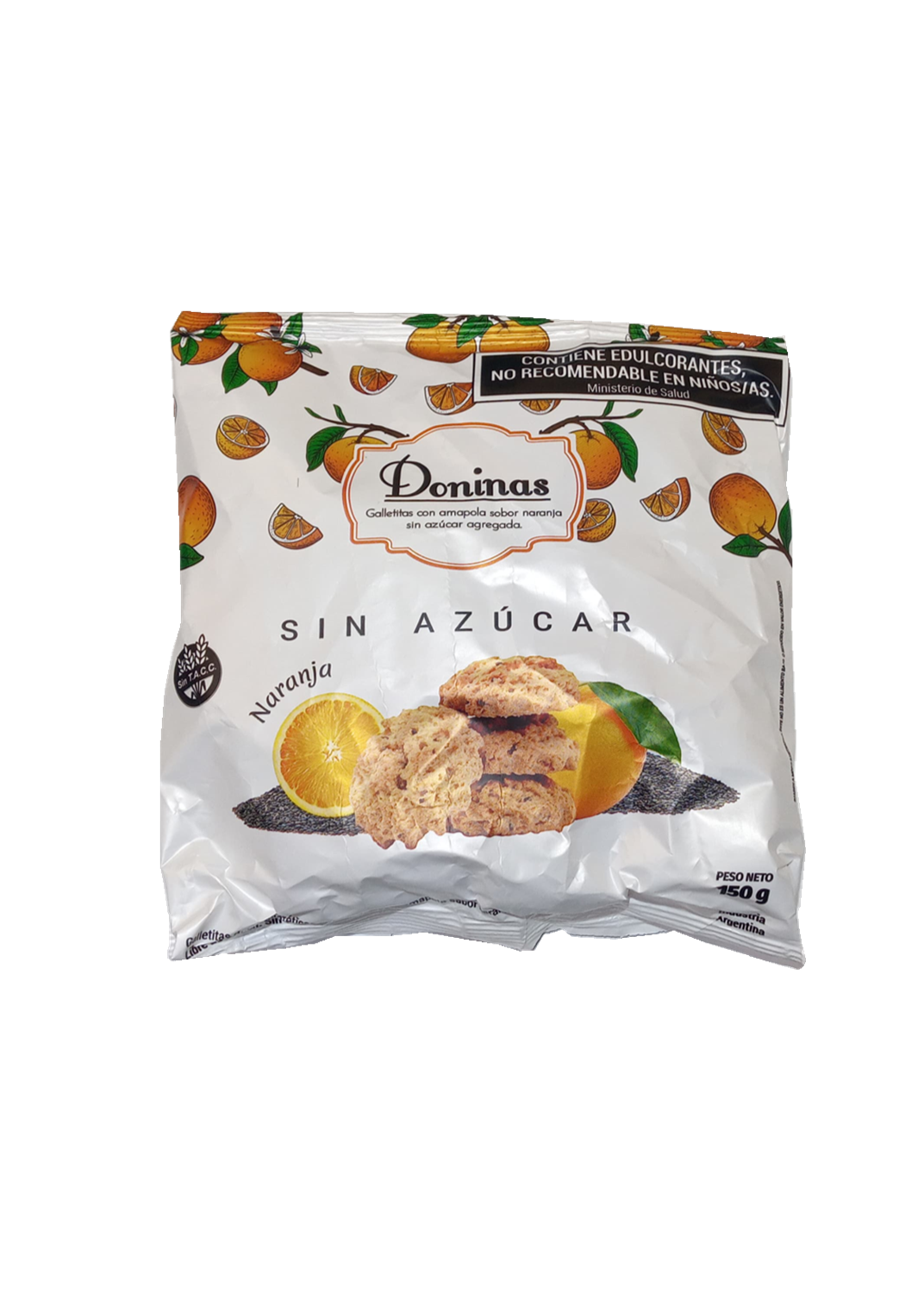 DONINAS DONINAS GALLETITAS NARANJA S