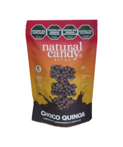 NATURAL CANDY CHOCO QUINOA SEMI AMARGO 80G