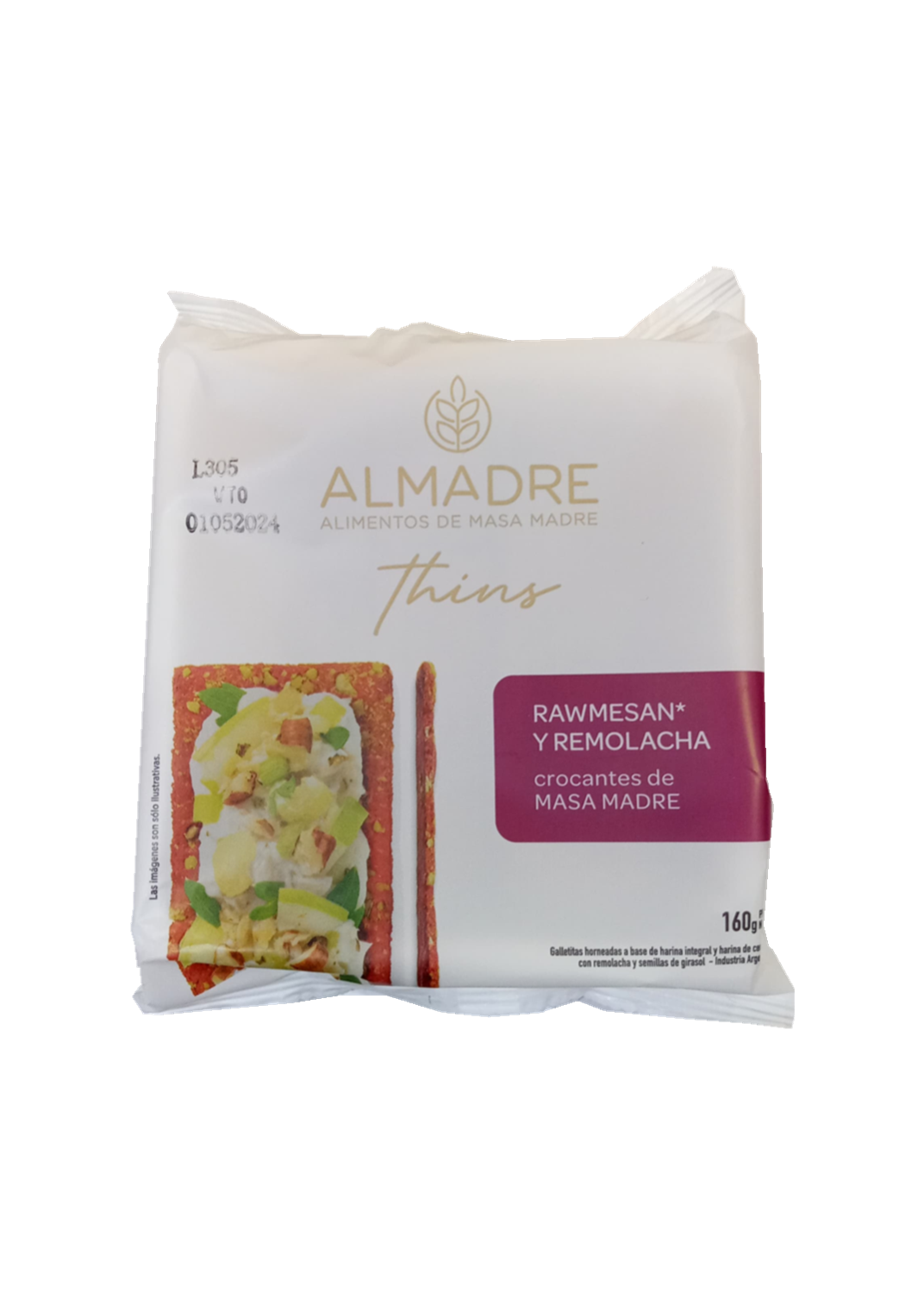 ALMADRE THINS RAWMESAN 160G