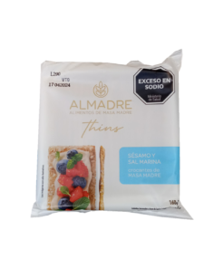 ALMADRE THINS SESAMO 160G