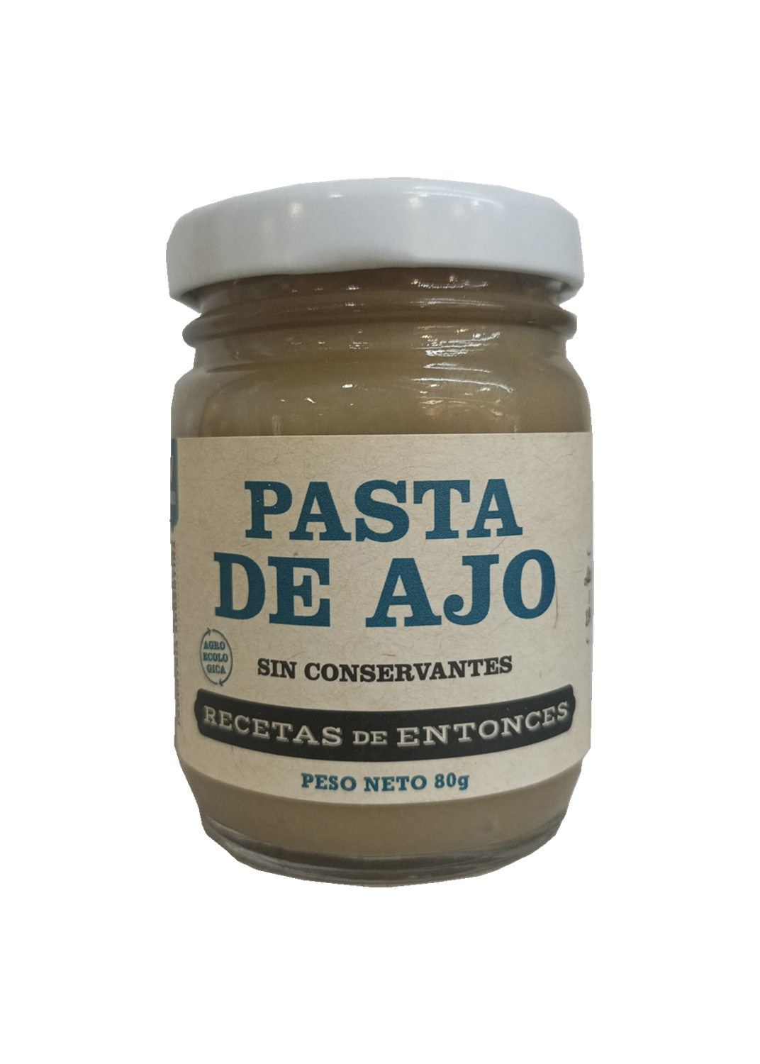 RECETAS DE ENTONCES PASTA DE AJO 80G