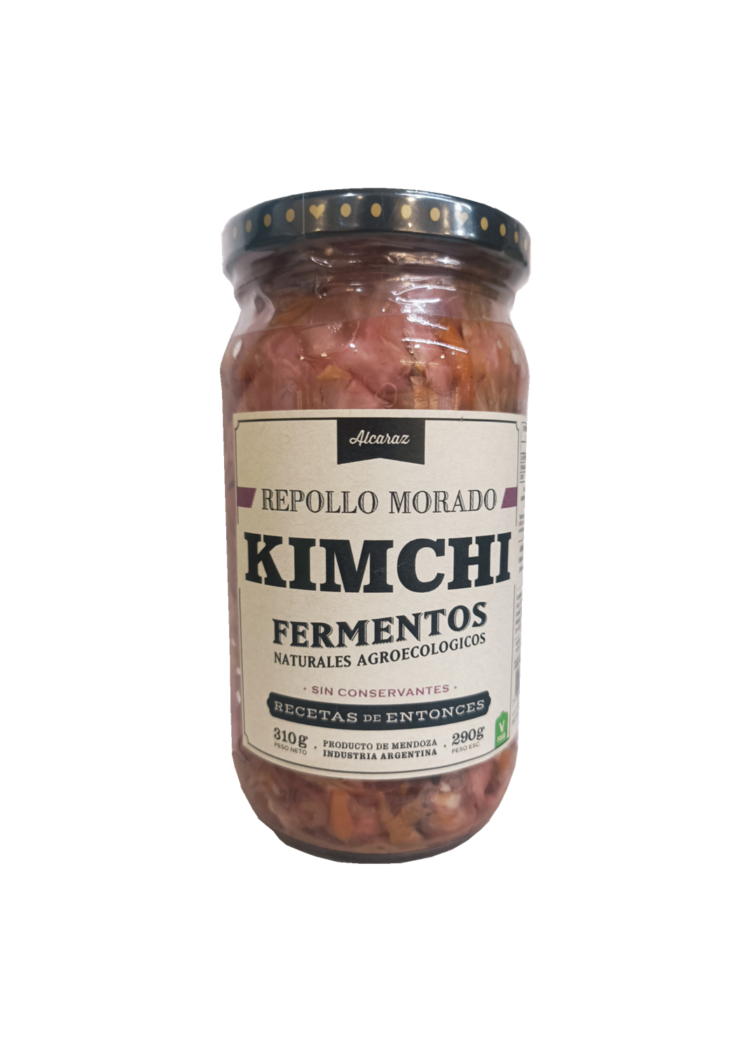 ALCARAZ ALCARAZ KIMCHI MORADO 310g