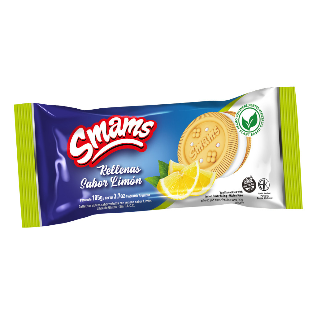 SMAMS SMAMS RELLENAS LIMON 105G