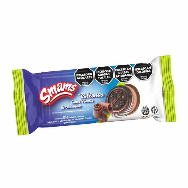 SMAMS SMAMS RELLENAS MOUSSE CHOC