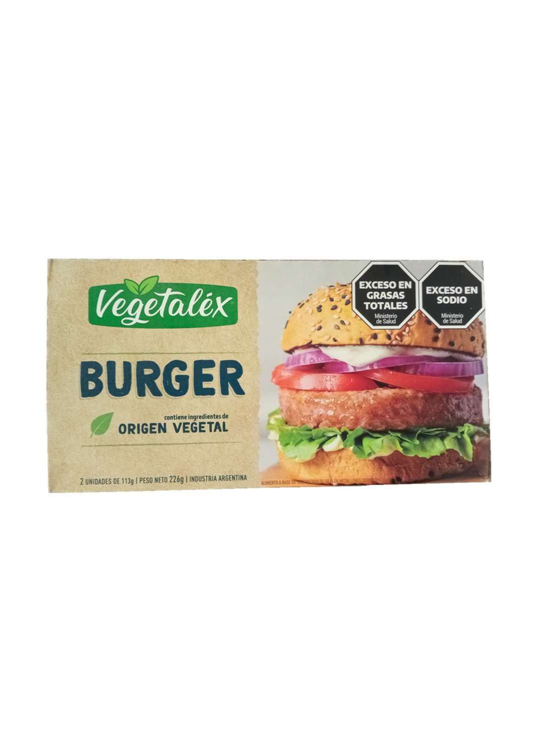 VEGETALEX VEGETALEX BURGER 2UN 226G