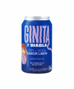 DIABLA Ginita de limón 354ml