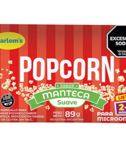 MARLOMS POPCORN MANTECA SUAVE 89G