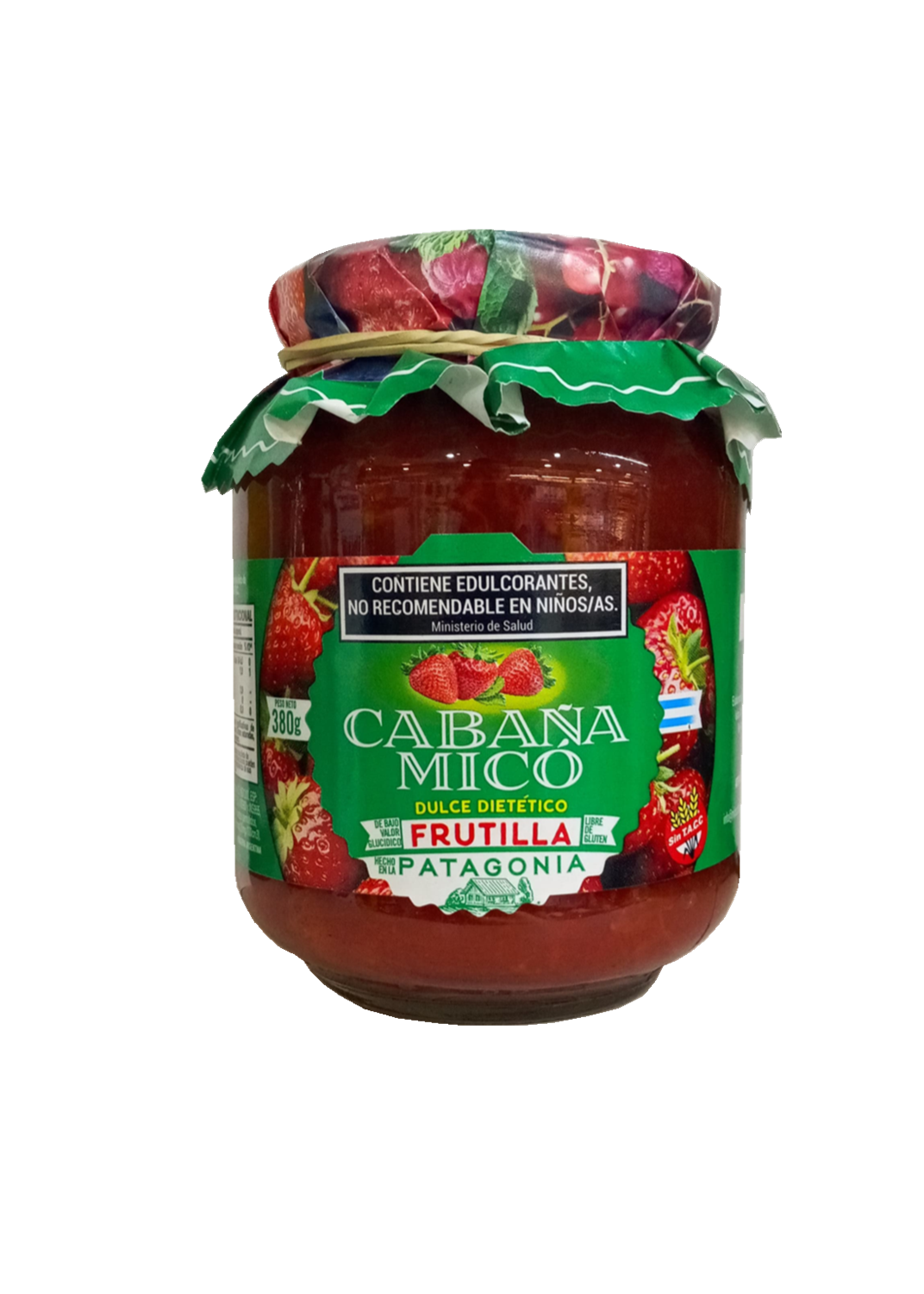 CABANA MICO DULCE DIETE FRUTILLA 380G
