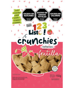 123 LISTO Crunchies frutillas 150grs