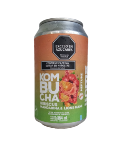 NEPTUNE Kombucha hibiscus, mandarina y lions mane 354ml