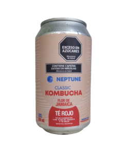 NEPTUNE Kombucha te rojo 354ml