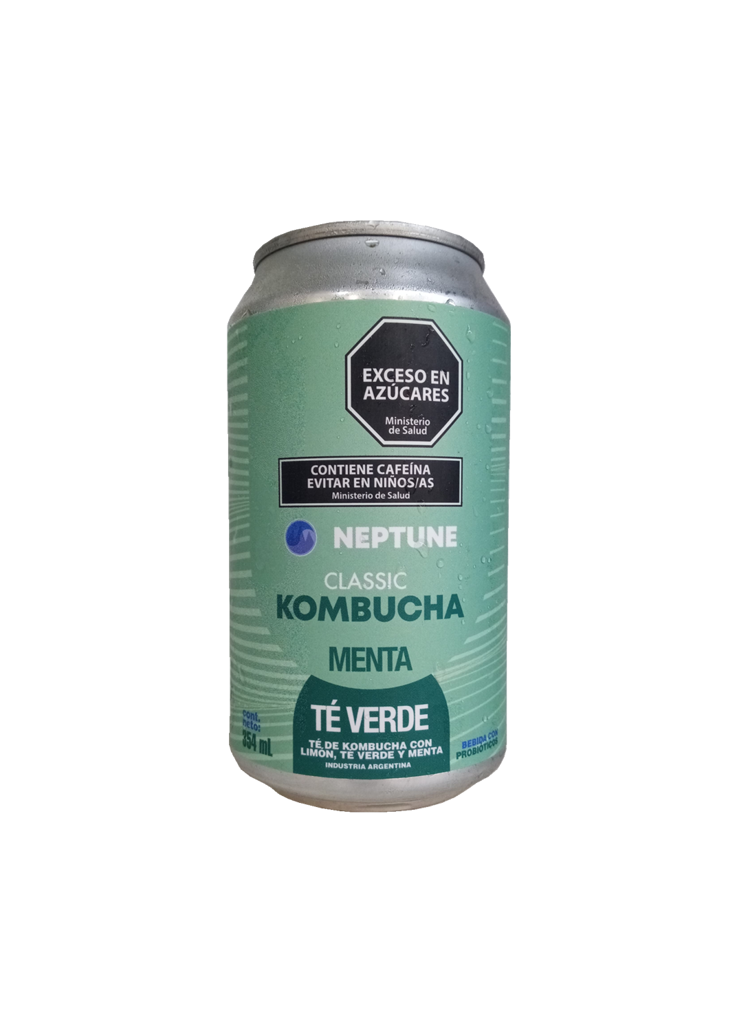 NEPTUNE Kombucha te verde 354ml