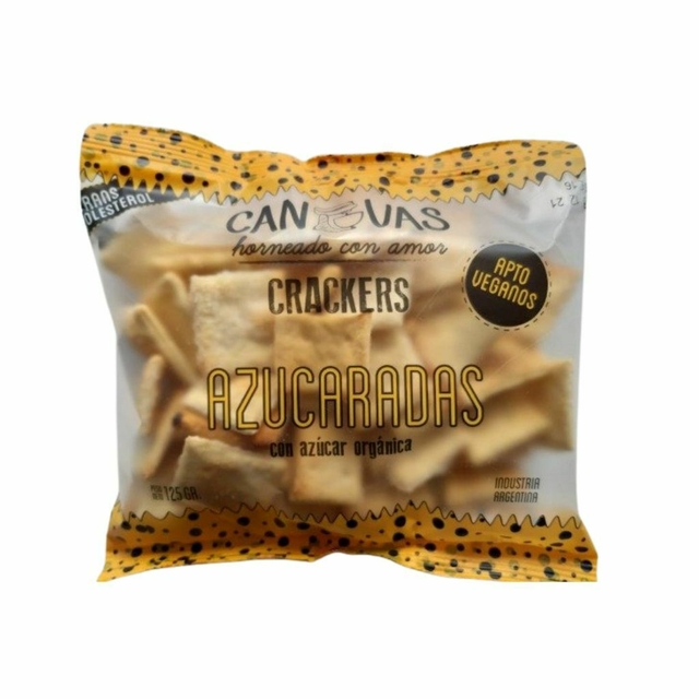CANVAS Crackers azucaradas 160grs