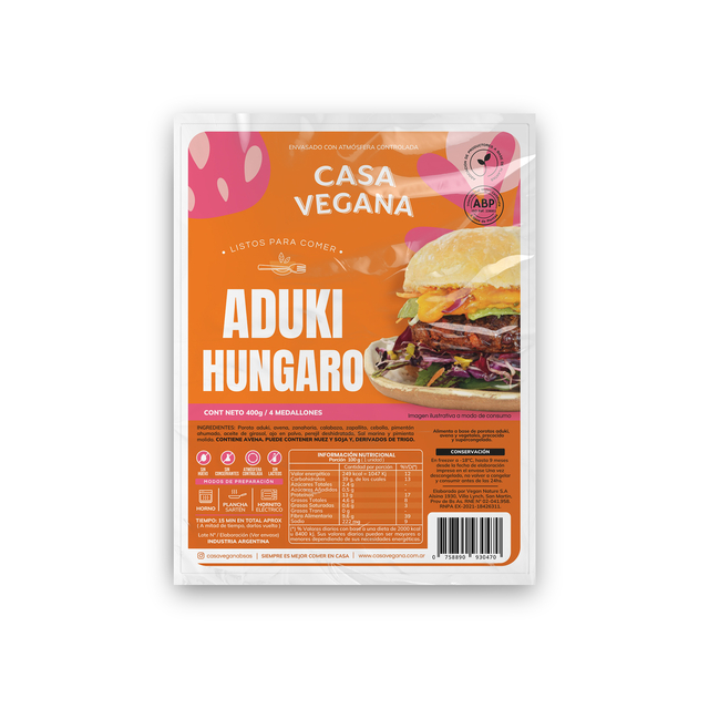 CASA VEGANA MED ADUKI HUNGARO 400G