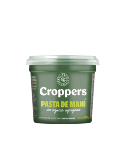 CROPPERS Pasta de mani sin azucar 305grs