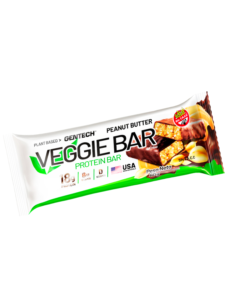 GENTECH VEGGIE BAR MANI 60G