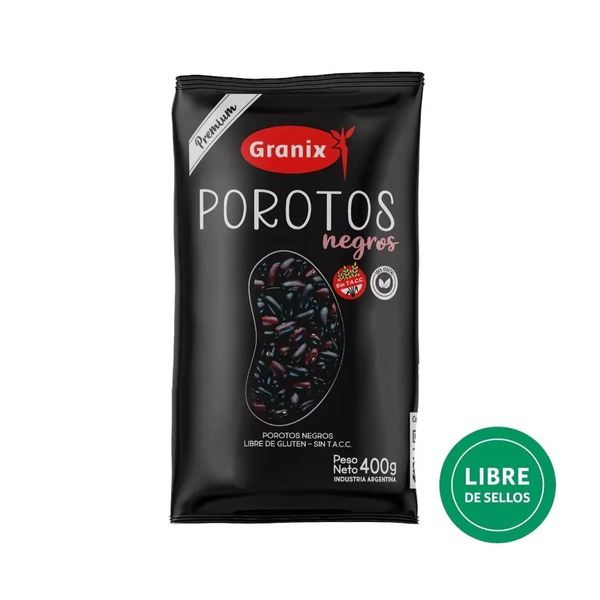 GRANIX GRANIX POROTO NEGRO 400G
