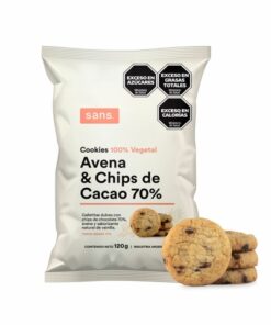 SANS Cookies avena chips 120grs