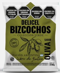 DELICEL BIZCOCHUELO OLIVA 180G