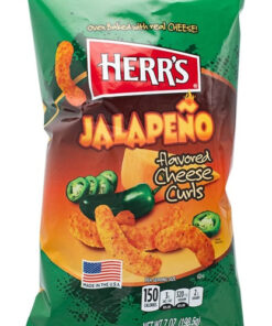 HERRS HERRS JALAPENO CHEESE CURL