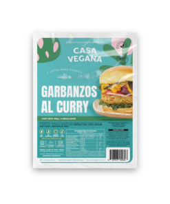 CASA VEGANA MEDALLON GARBAN/CURRY 400G