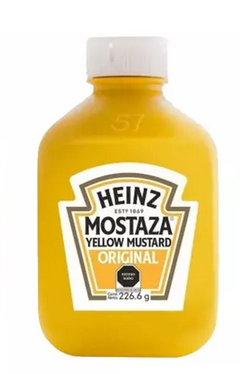 HEINZ Mostaza Amarilla Original 227g