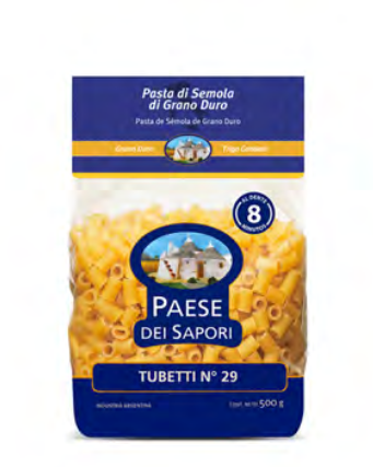 PAESE DEI SAPORI TUBETTI N29 500G