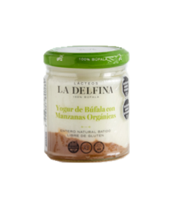 LA DELFINA YOGUR MANZANAS ORG 160G