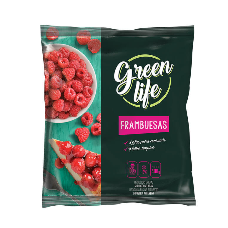 GREEN LIF GREEN LIF FRAMBUESAS 400G
