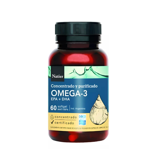 NATIER OMEGA-3 SOFTGEL 60U